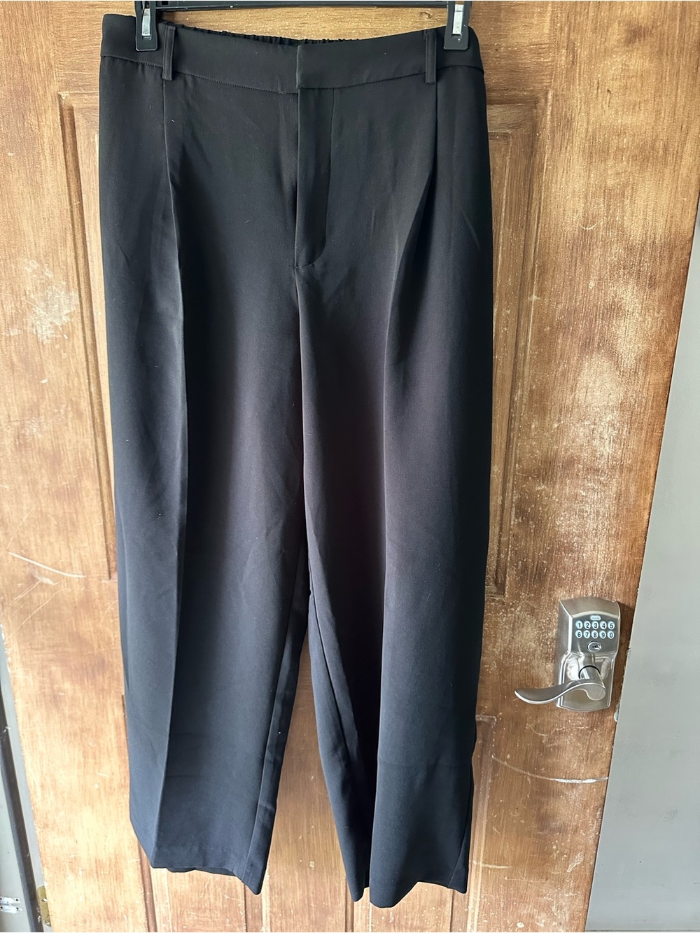 Black Dress Pants - Classic Straight Fit 18R